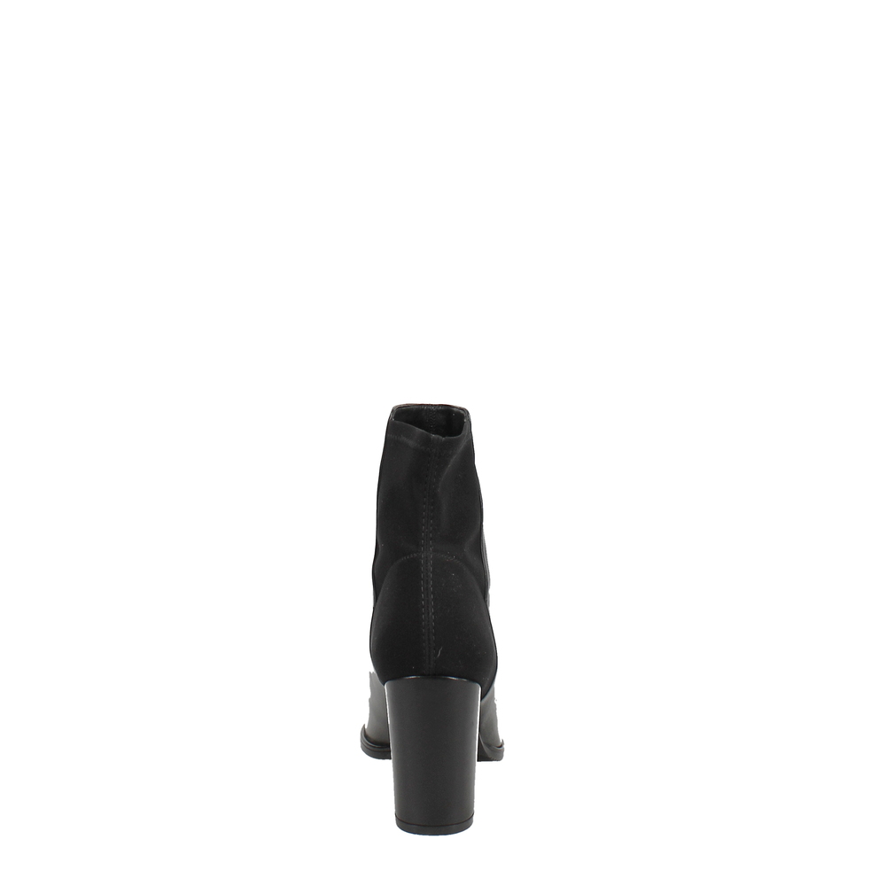 Stuart Weitzman | Harper High Heel Booties | Black - Picture 4 of 9